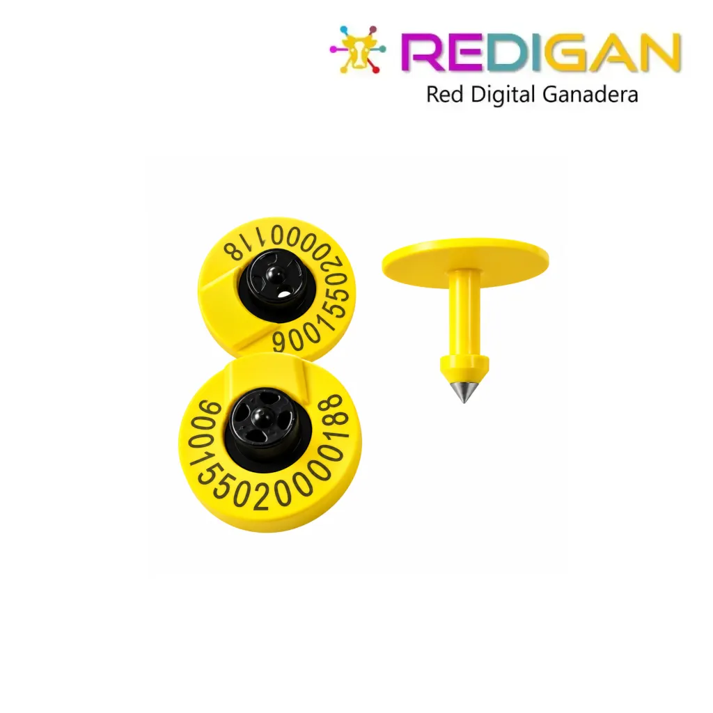Ear tag with RFID system